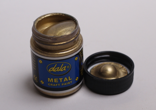 Metallic Pale Gold Craft Paint (50 mL)