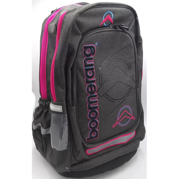 Boomerang School Bags Large Orthopaedic Pink DemZa