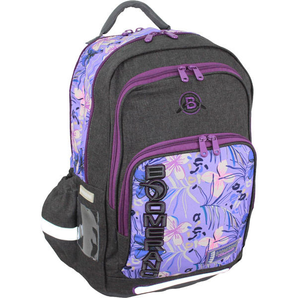 Boomerang School Bags Lrg Ortho Girl Purple DemZa