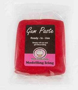 Gum Paste Red 250g Each