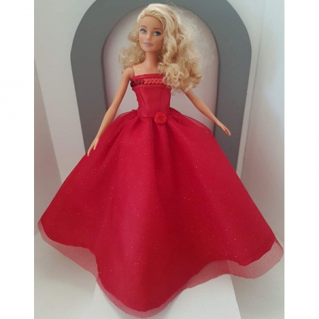 Doll Clothing Princess Dress Cerise Demza Online Shop