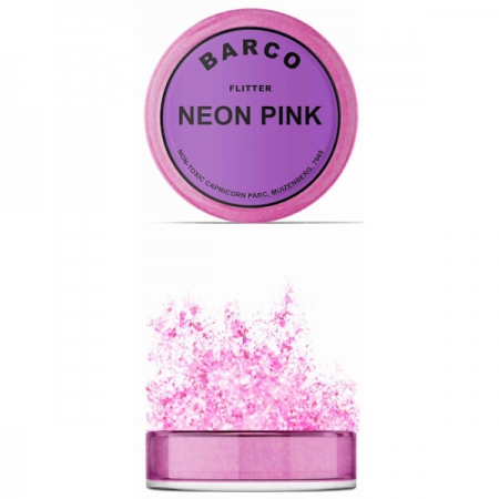 Barco Flitter Purple Label 10ml Neon Pink