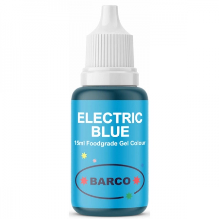 Barco Food Colouring Gels 15ml Electric Blue