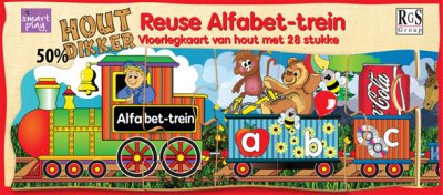 RGS Puzzle Alfabet Trein Afrikaans