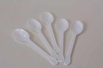White Plastic Teaspoon (6000)