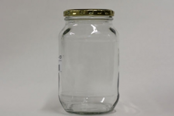 1 L Glass Catering Jar and Lid