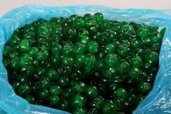 Green Whole Glaced Cherries (5 kg)