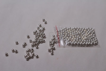 6 mm Silver Dragees (20)