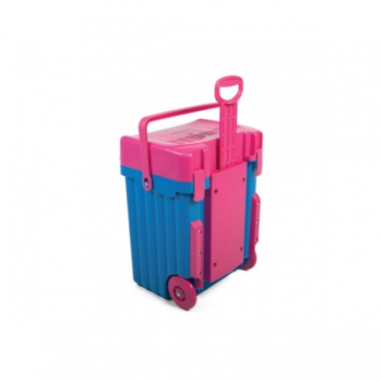 Cadii School Bags Blue Pink