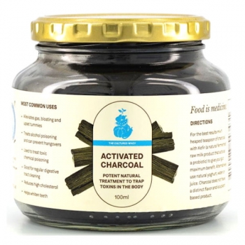 The Cultured Whey Activated Charcoal 100g