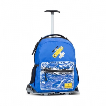 Totem School Bags Swanky Airplane Blue