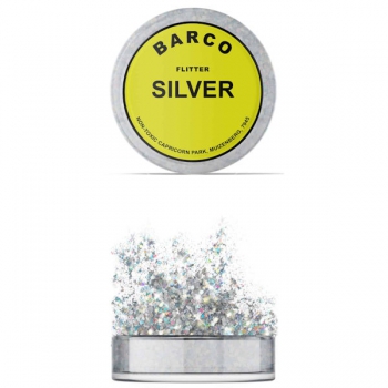 Barco Hologram Flitter 10ml Silver
