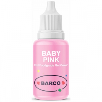 Barco Food Colouring Gels 15ml Baby Pink