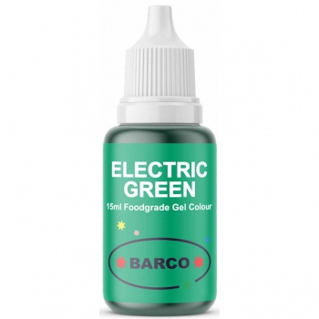 Barco Food Colouring Gels 15ml Electric Green