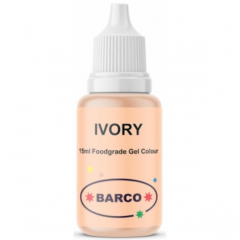 Barco Food Colouring Gels 15ml Ivory