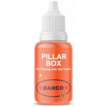 Barco Food Colouring Gels 15ml Pillar Box Red