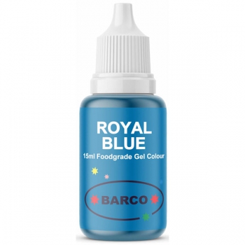 Barco Food Colouring Gels 15ml Royal Blue