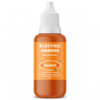 Barco Airbrush Colouring 50ml Electric Orange