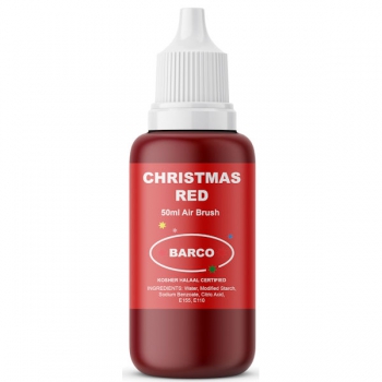 Barco Airbrush Colour 50ml Xmas Red