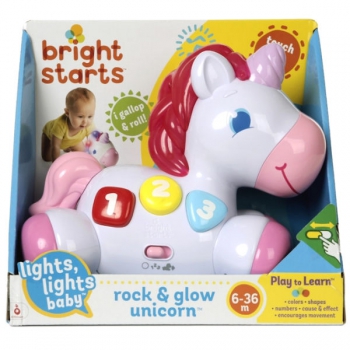 Bright Starts Rock & Glow Unicorn
