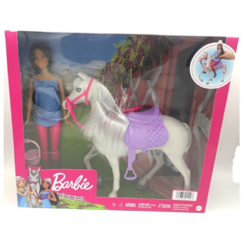 Barbie Basic Horse and Doll Diversity