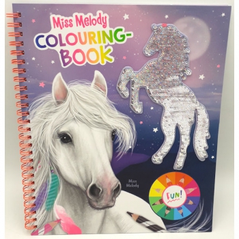 Top Model Miss Melody Colouring Book