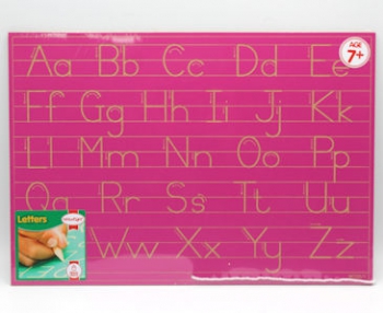 Write Right Freestate Alphabet Lines Combo Pink