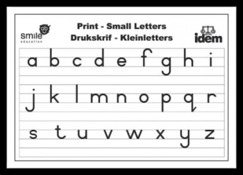 Smile Education Print Small Letters